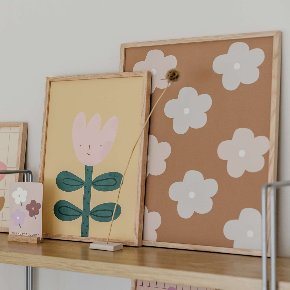 Kinderposter It's Tulip Time!, Eco-papier en verpakking