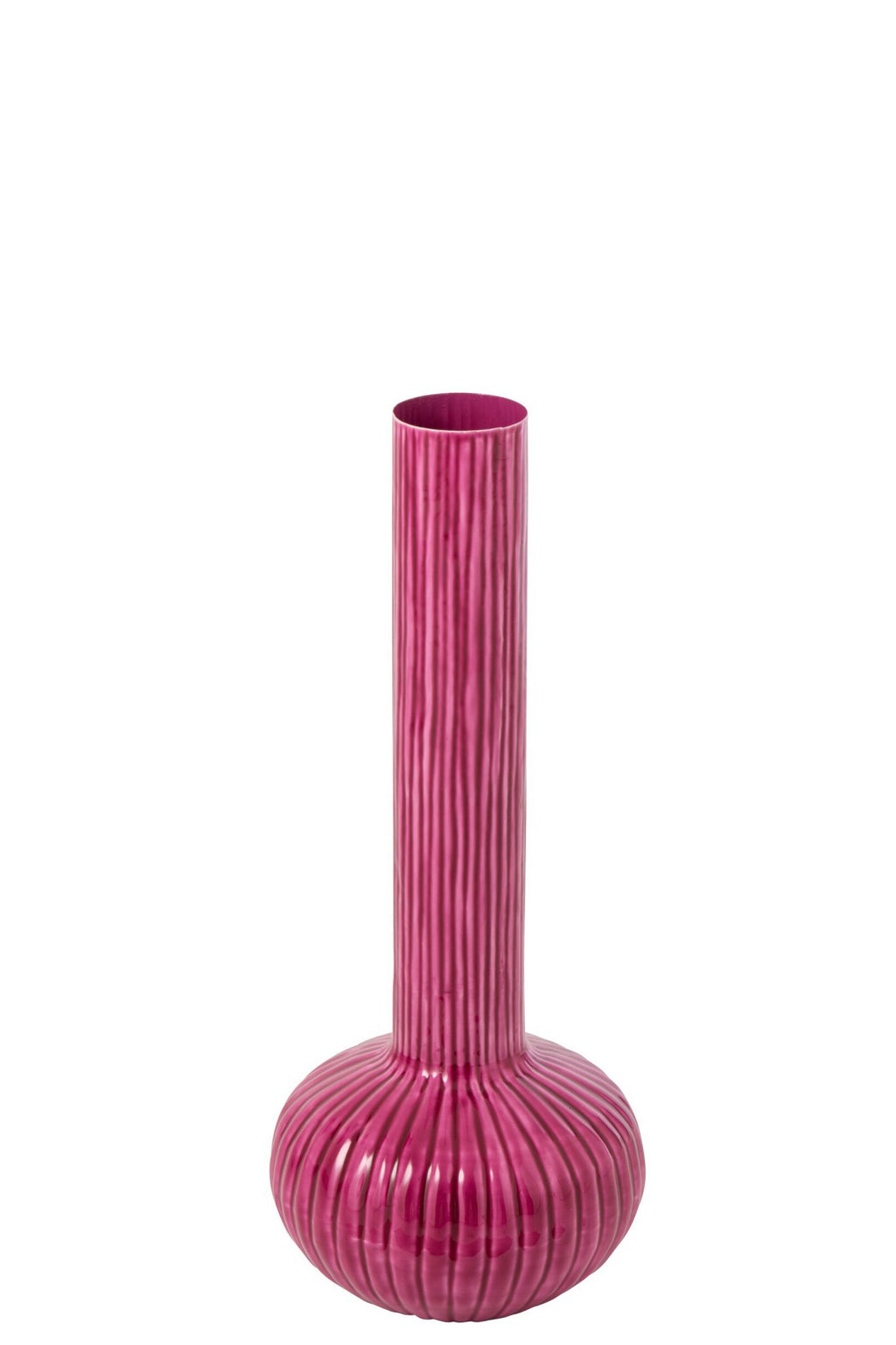 J-Line Vaas - ijzer - fuchsia - large