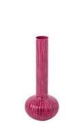 J-Line Vaas - ijzer - fuchsia - large