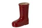 J-Line decoratie Laars - porselein - donkerrood - large