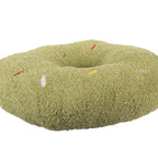 Sierkussen Ø 35x6 cm Groen Polyester