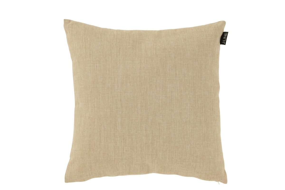 J-Line kussen Outdoor - polyethyleen - beige