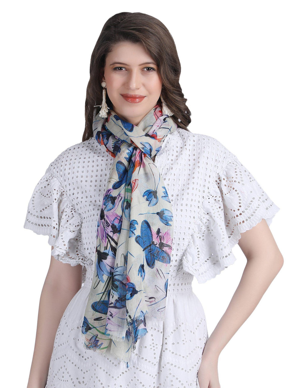 Zijden Sjaal Dames Spring