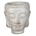 Bloempot 15x14x17 cm Grijs Steen Bloempot Binnen
