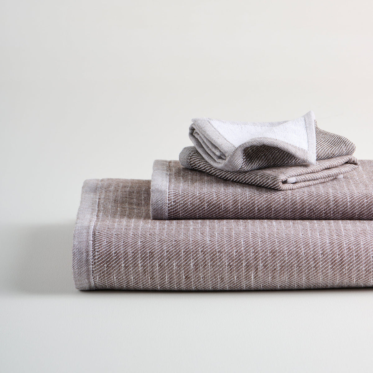 Katoenen bamboe hamam badstof handdoek - Eco-vriendelijk