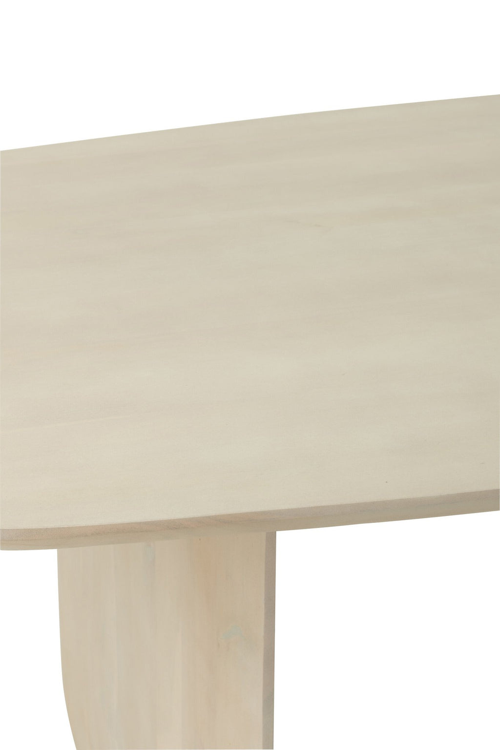 J-Line eettafel - acaciahout - wit