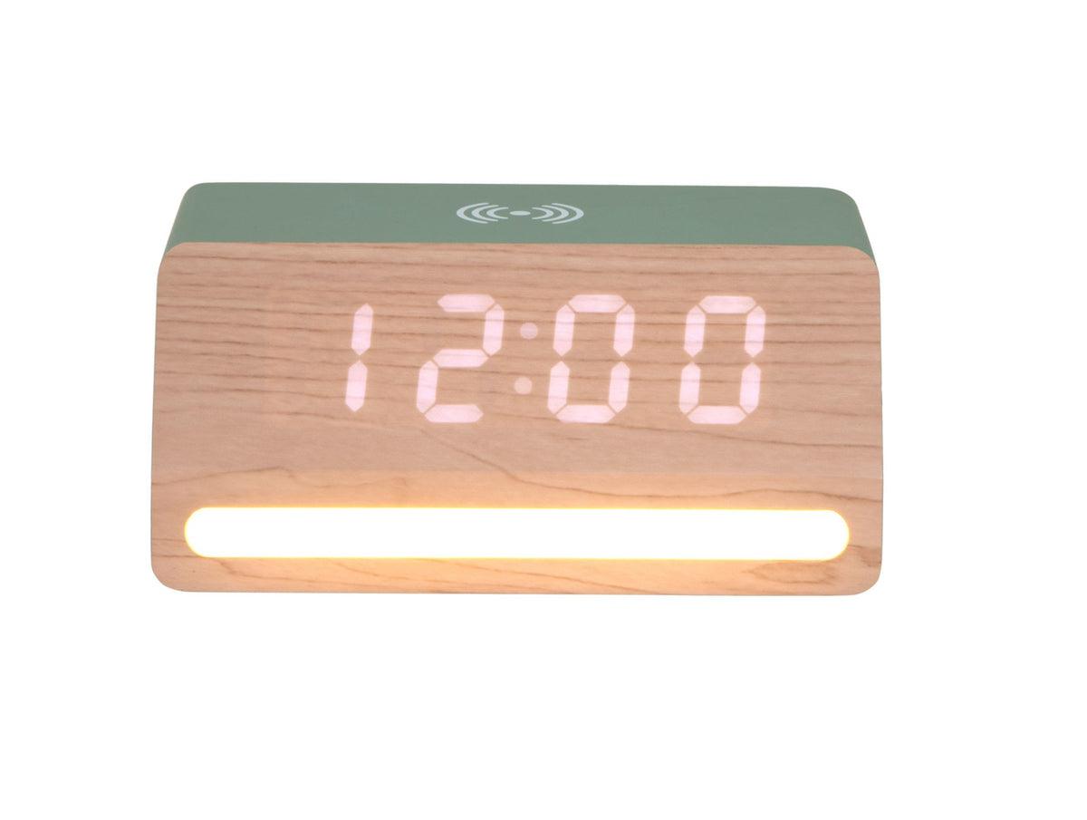 Wekker Retro met licht-LED
