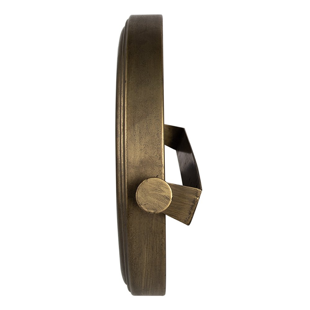 Spiegel Ø 25 cm Goudkleurig IJzer Wandspiegel