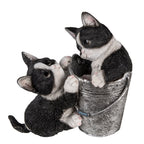 Decoratie katten 23x13x18 cm