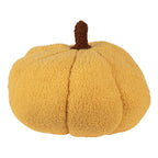Decoratie Pompoen Ø 30x18 cm Geel Polyester
