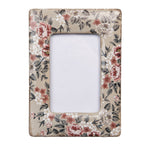 Fotolijst 9x13 cm Beige Keramiek Bloemen
