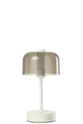 J-Line tafellamp Woa - metaal - wit