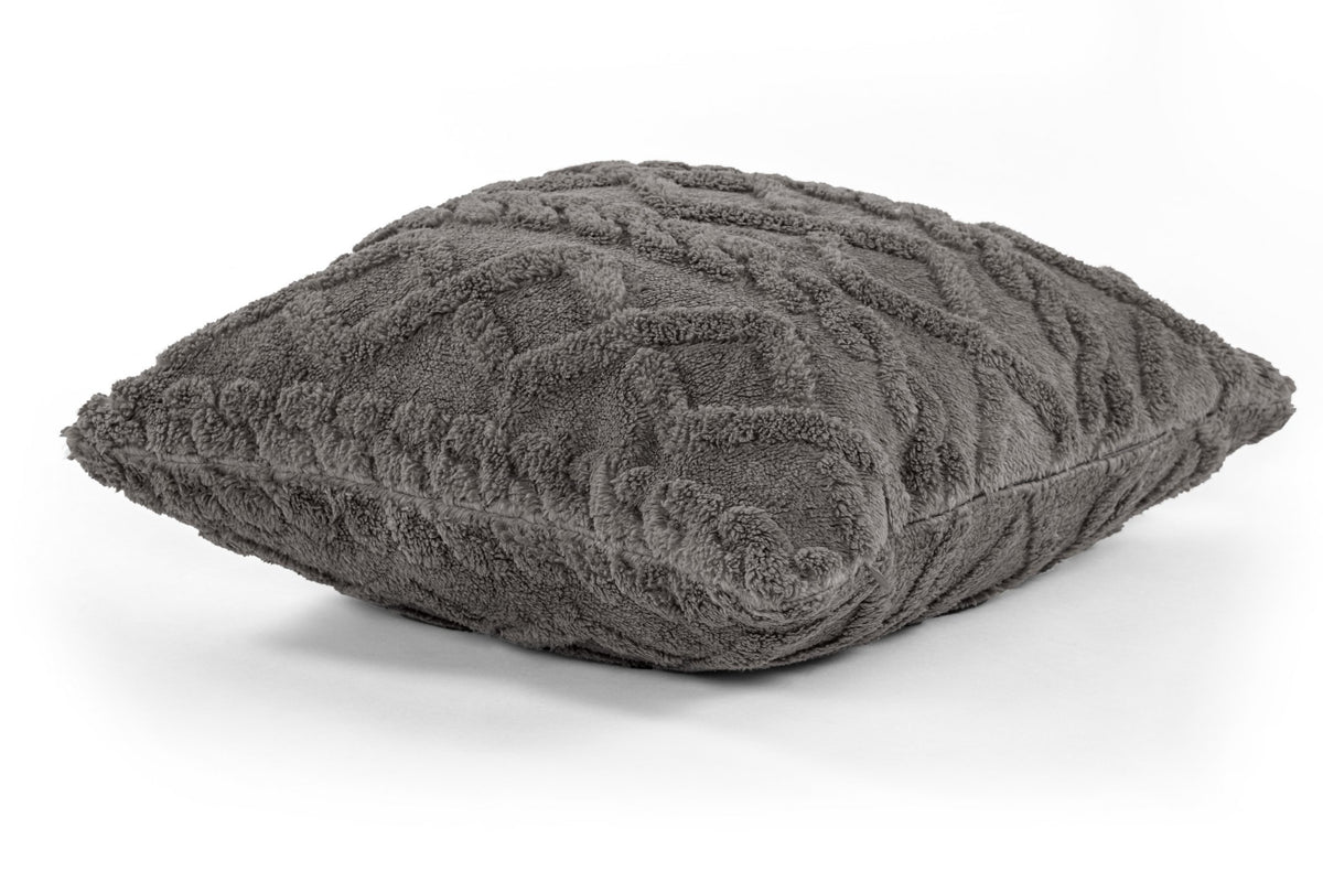 Kussen (gevuld) Velveteen - 45x45cm, indiantan