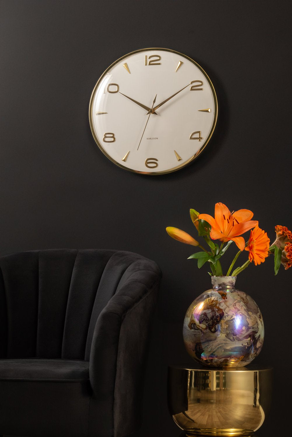 Wandklok Sienna Glow