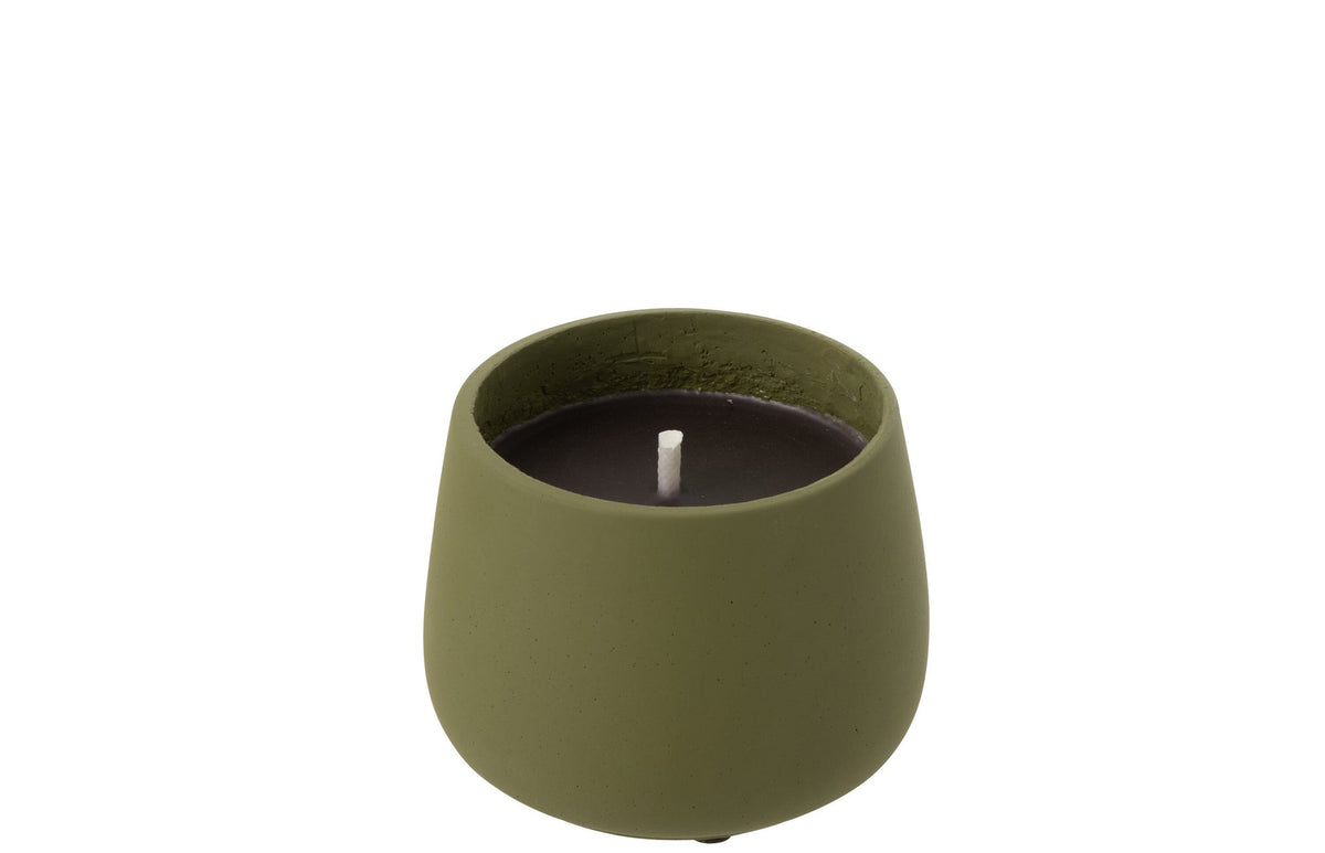 J-Line Buitenkaars Cyra Cement Groen Small 18U