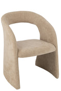 J-Line Anise Stoel Textiel Beige