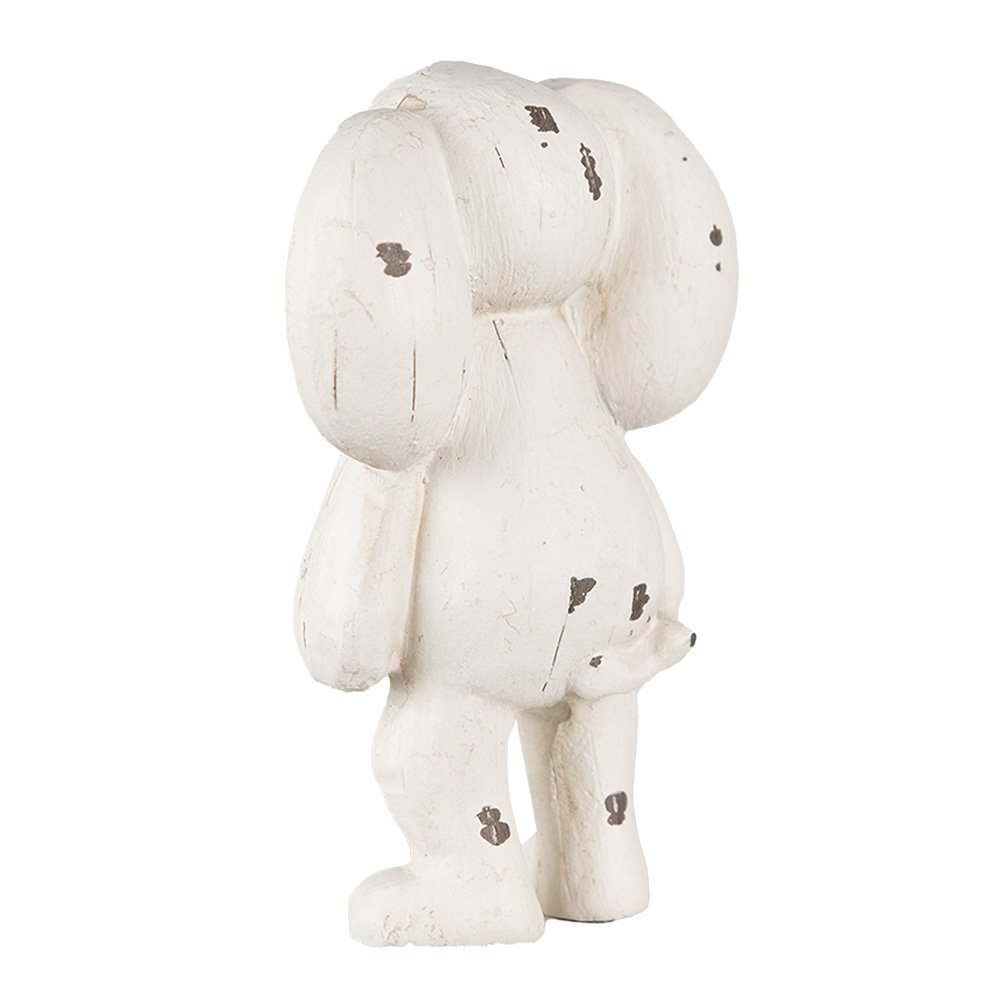 Beeld Olifant 5x4x10 cm Beige Bruin Polyresin