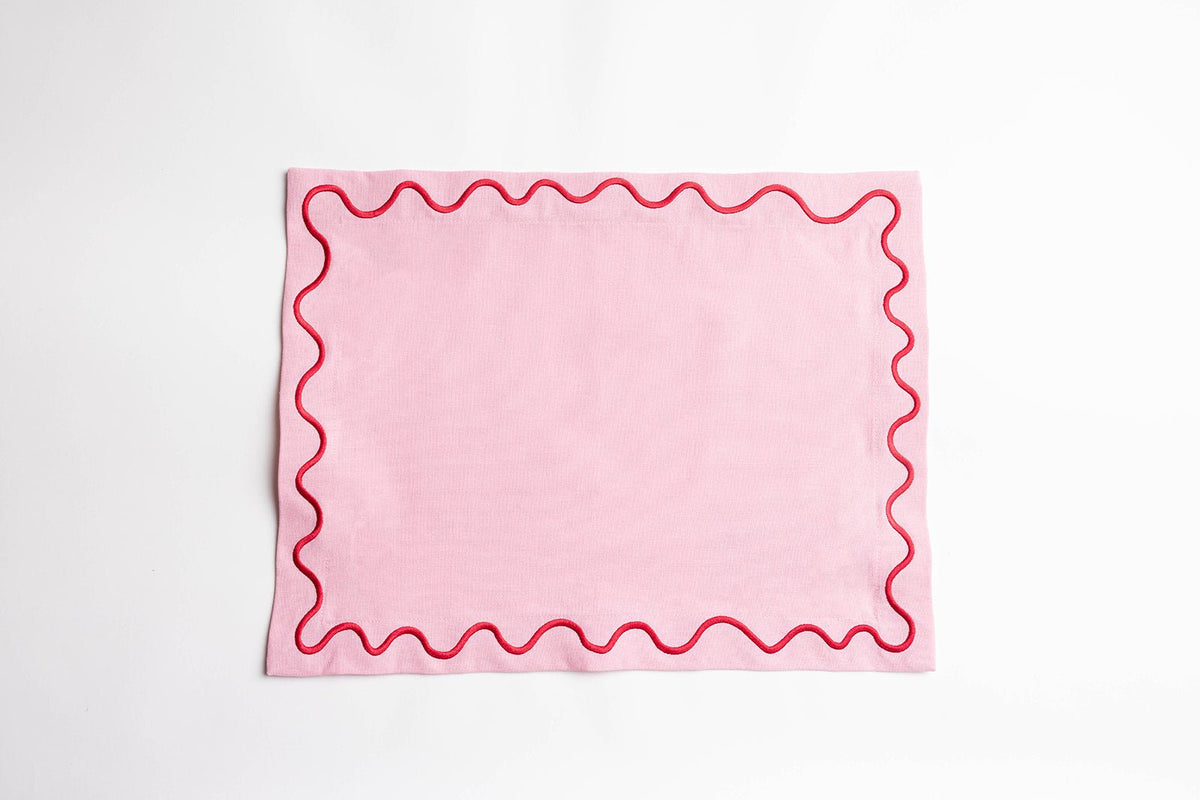 Maude Placemat met golfrand