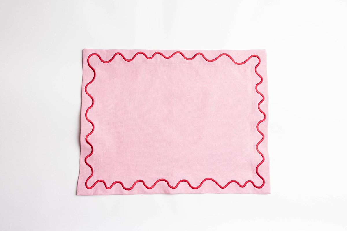Maude Placemat met golfrand
