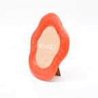Oranje organische hars fotolijst 5 x 7 inch modern decor