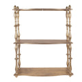 Wandrek 60x22x76 cm Goudkleurig Metaal