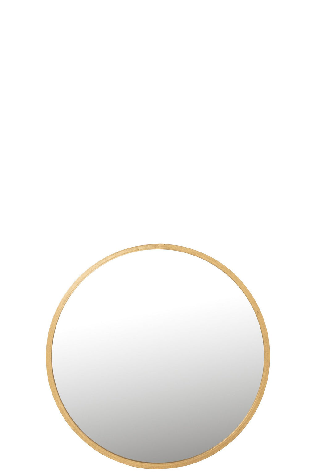 J-Line spiegel Mona Rond - ijzer/glas - goud - large - Ø 80 cm