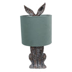 Tafellamp Konijn Ø 20x43 cm Bruin Groen Polyresin Bureaulamp