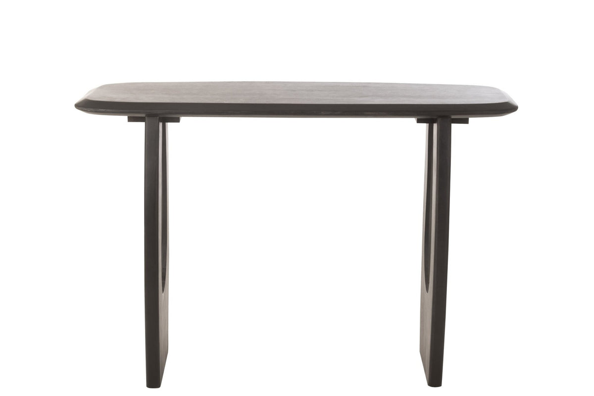 J-Line console Mark - hout - zwart