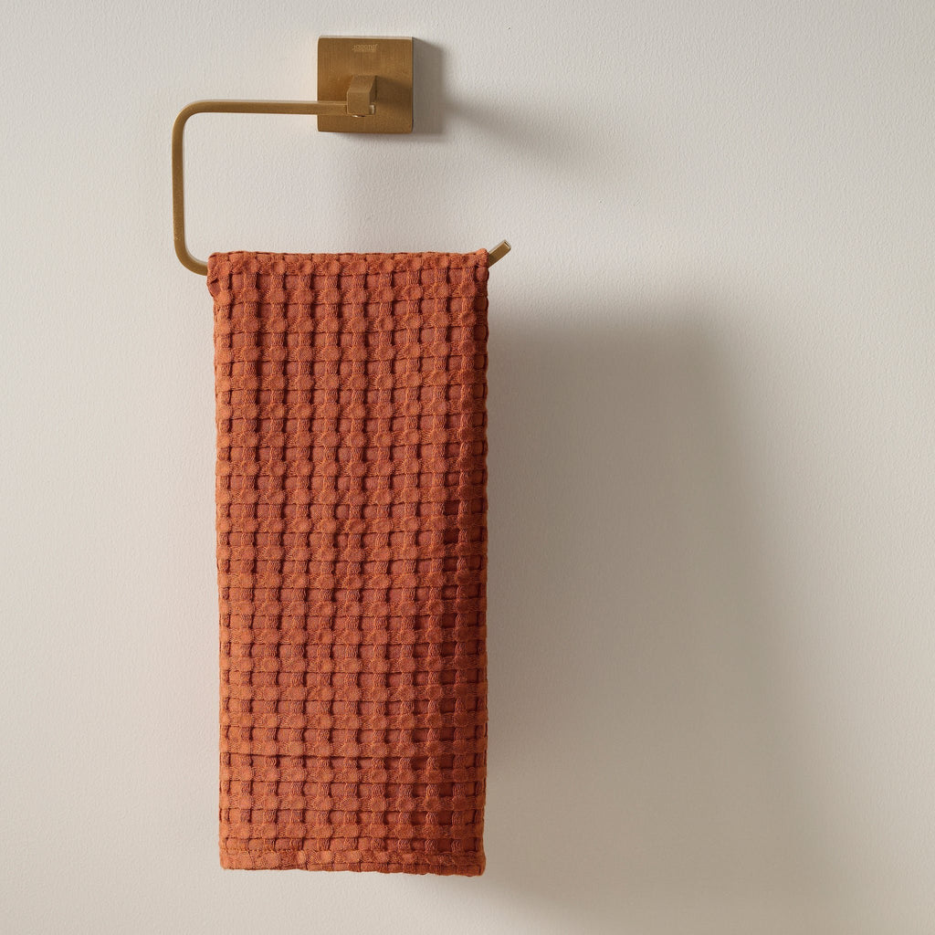 Katoenen bamboewafelhanddoek - Verhoogd absorptievermogen