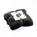 Textino Sherry - Hoodie 60x90 cm - Hoodiedeken - Tieners - Raaf - Zwart