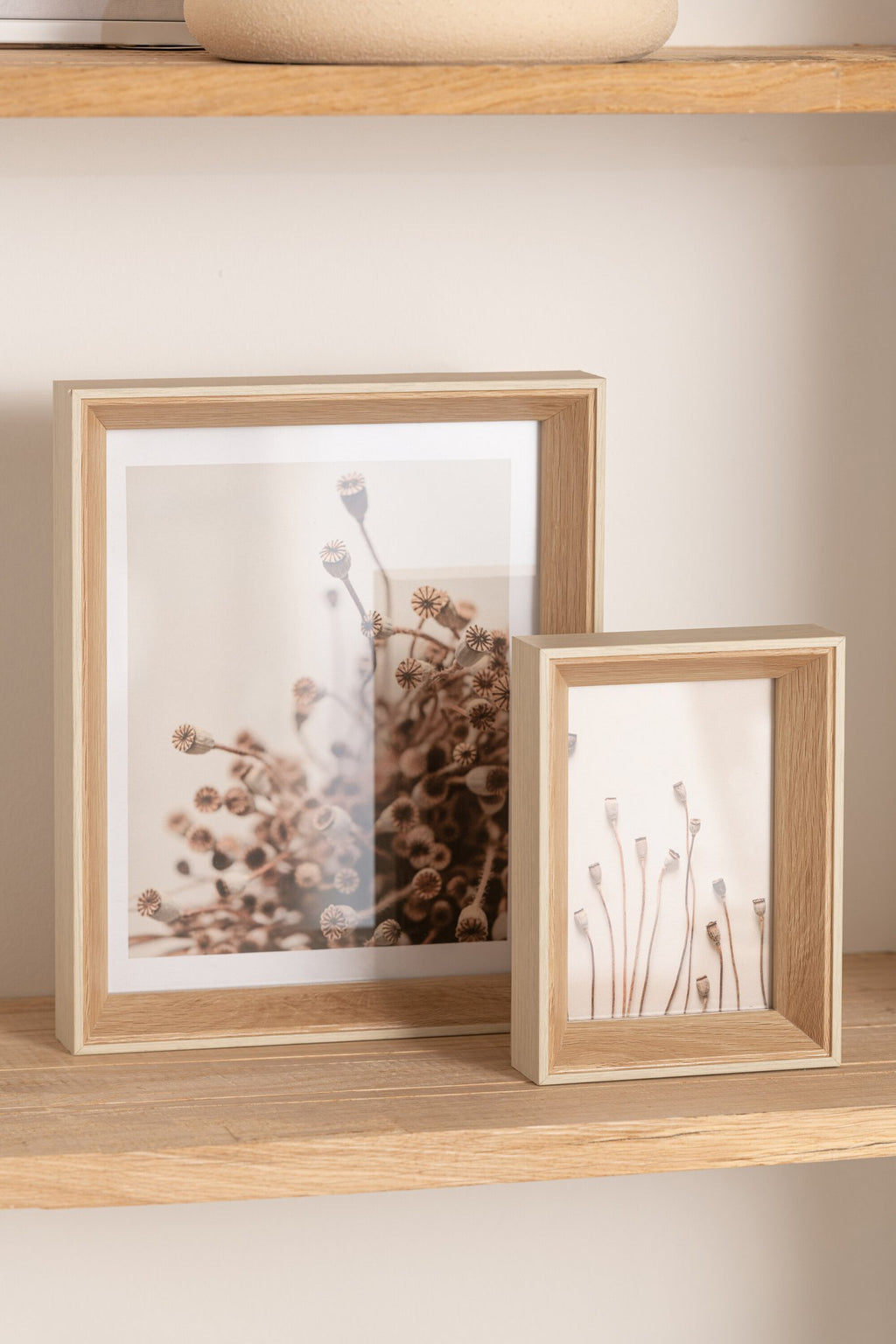 J-Line fotolijst - hout - crème