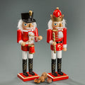 Houten notenkraker koning/trommelaar 30cm