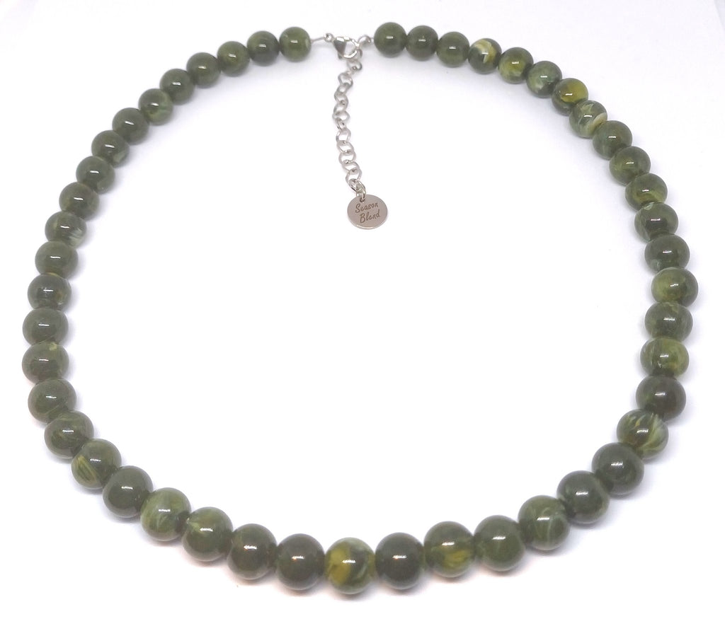 Acryl edelsteen ketting