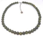 Acryl edelsteen ketting