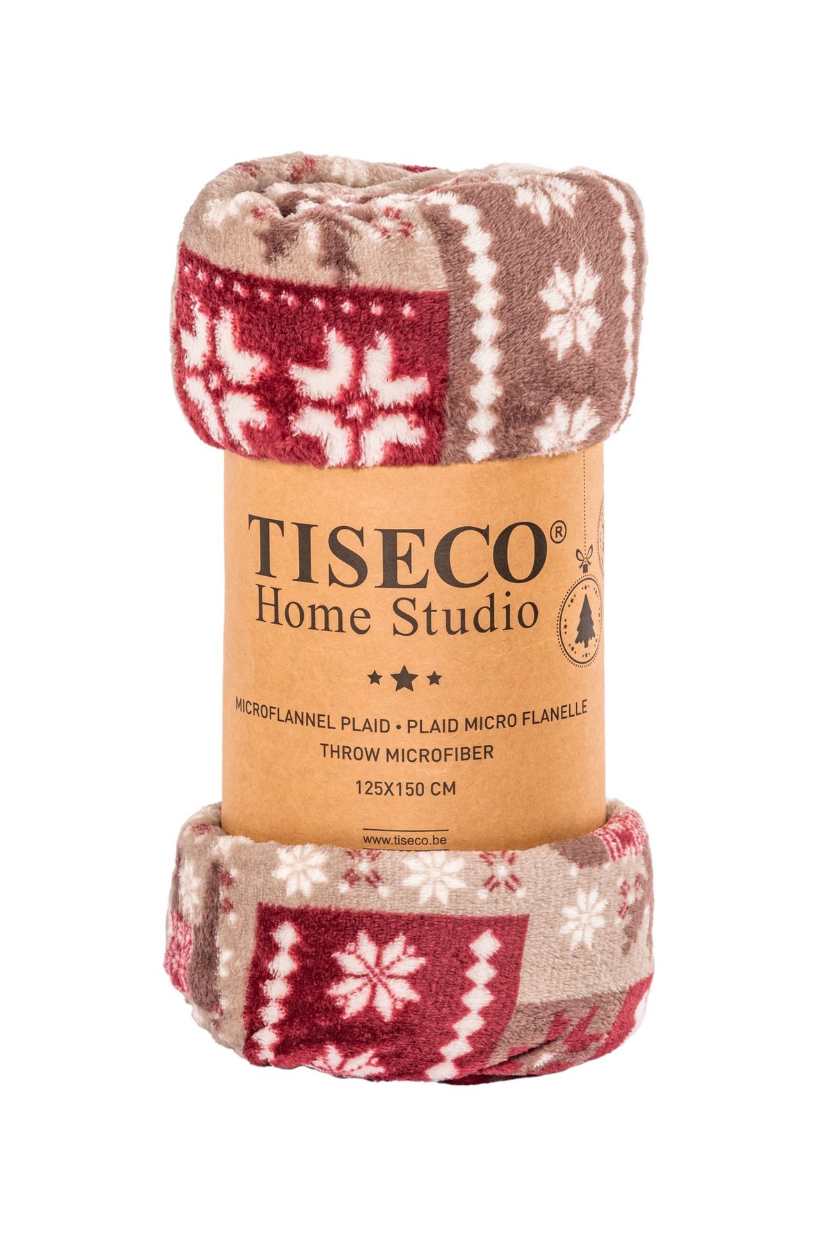 Plaid microflanel 125x150cm, X-MAS