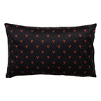 Kussenhoes 30x50 cm Zwart Wit Polyester