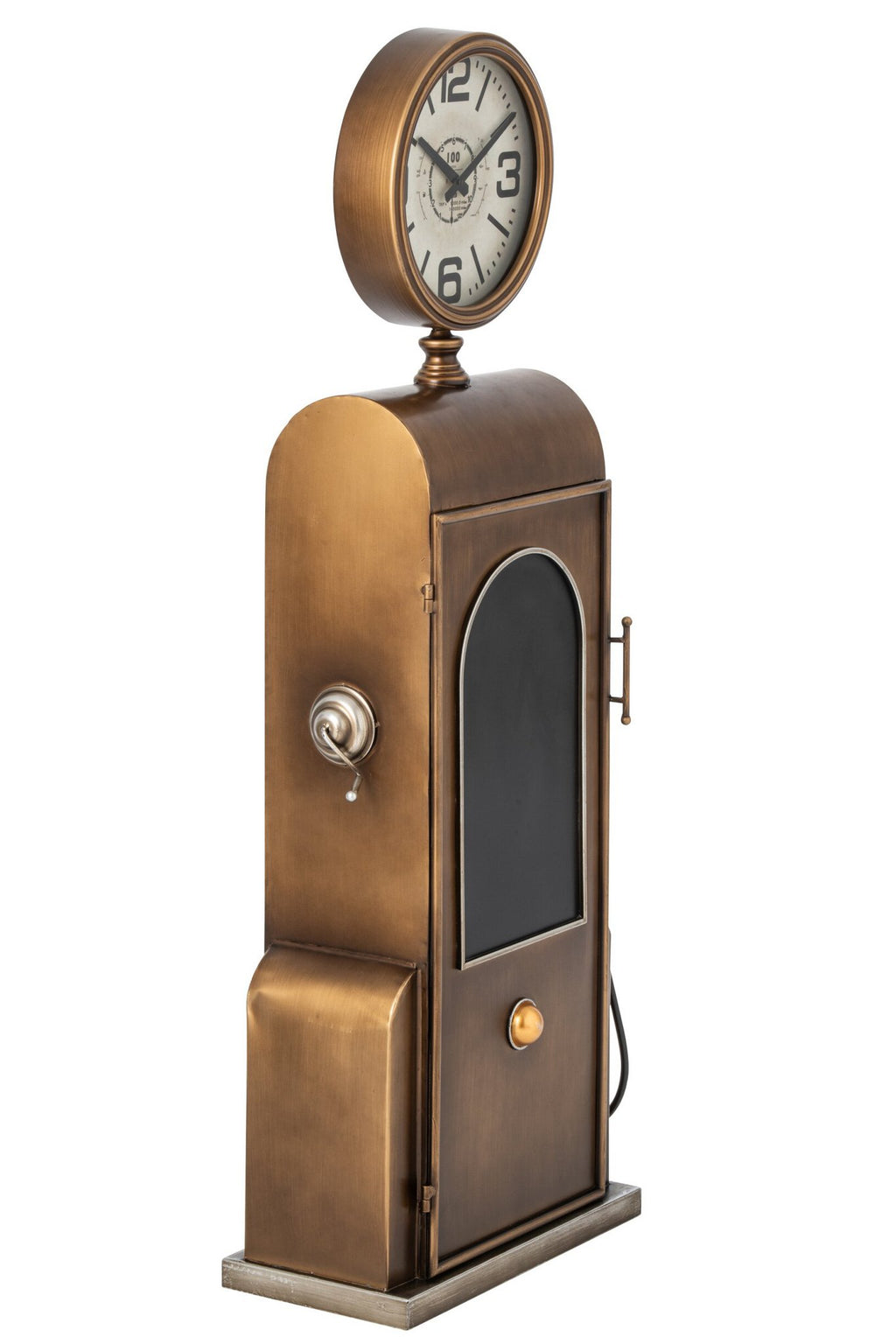J-Line wandklok - metaal - goud