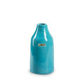 Zzing vaas 'abby' blauw h19 d10 cm