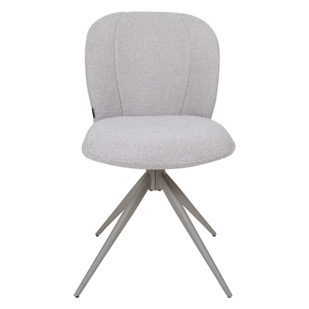 Eetkamerstoel Cosmo - Bouclé - Naturel