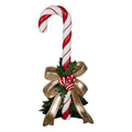 Kerstdecoratie Beeld Zuurstok 44x36x91 cm Rood Kunststof