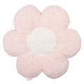 Sierkussen Bloem Ø 50x5 cm Roze Polyester