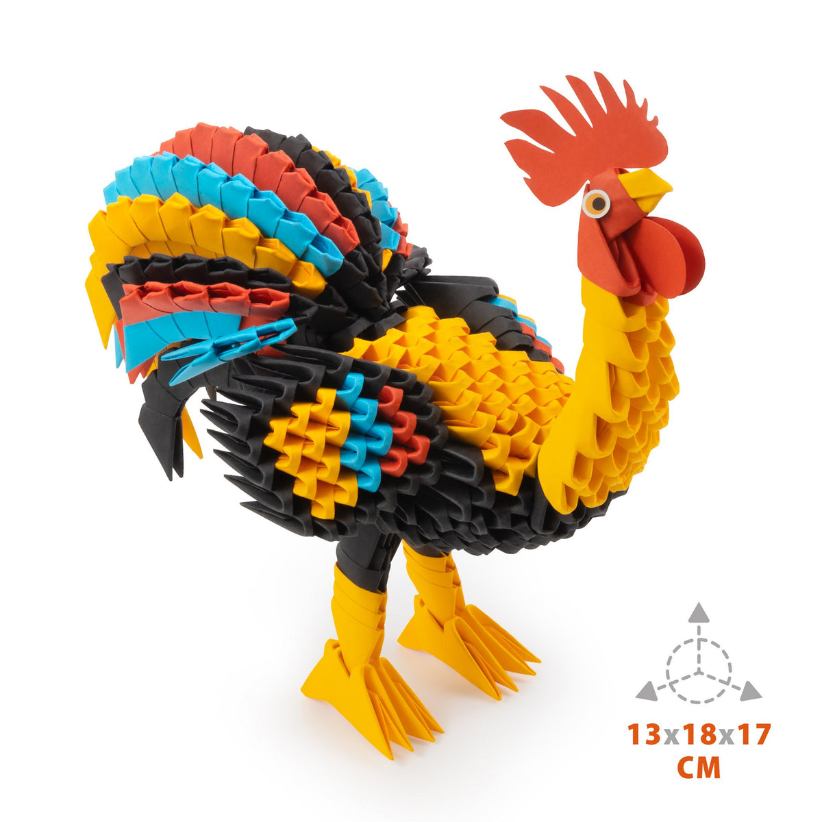 3D Model Origami Haan- Papier