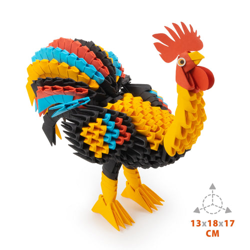 3D Model Origami Haan- Papier