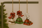 Iron Christmas Bell Double-Small