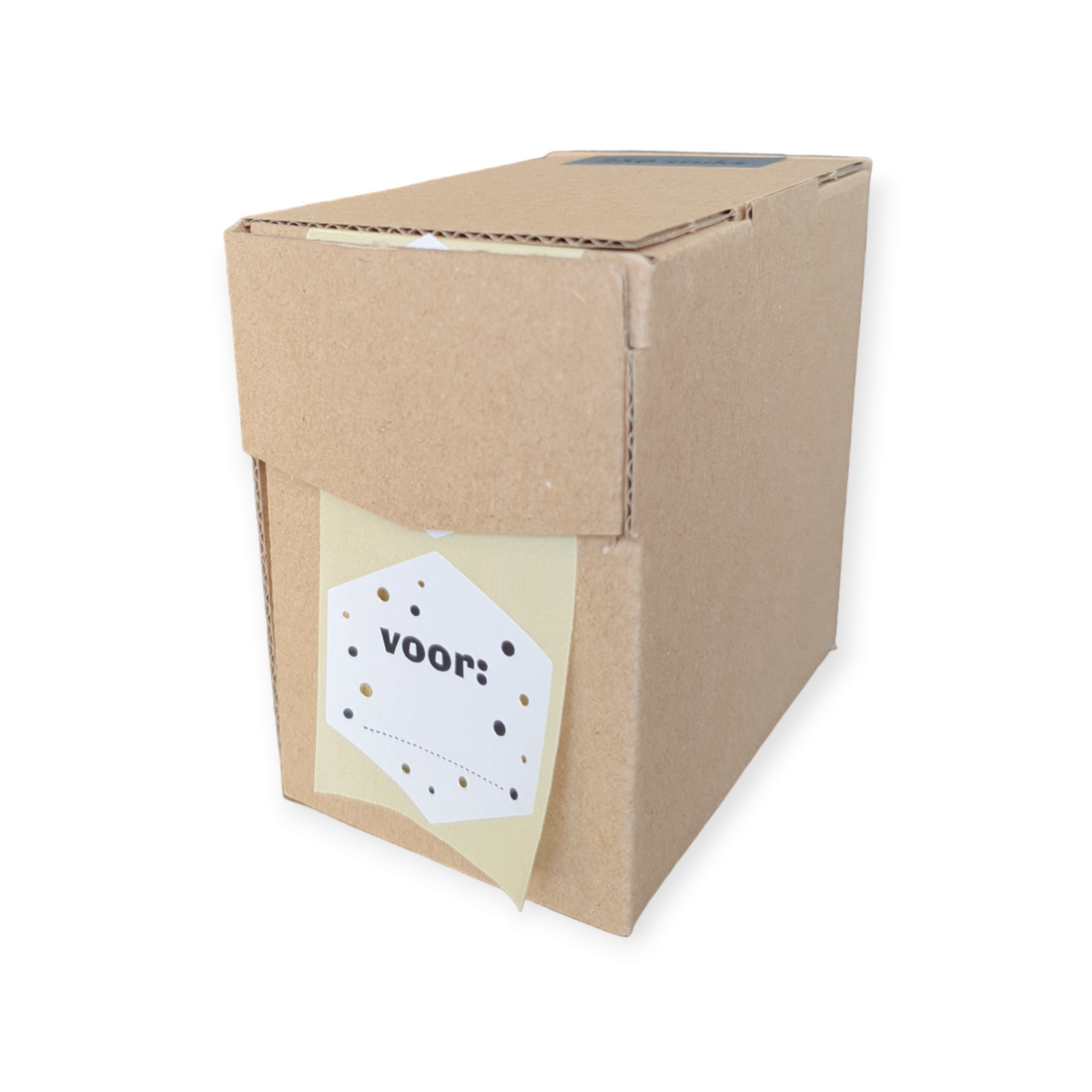 Wensetiket - Voor ........ - rol van 250 stuks