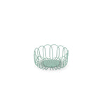 Draadmand 16xh7cm groene flores
