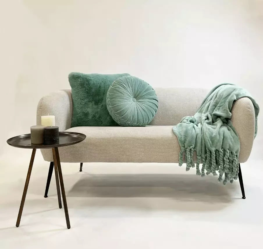 Dutch Decor Florijn - Plaid Fleece 150x200 cm - Jadeite