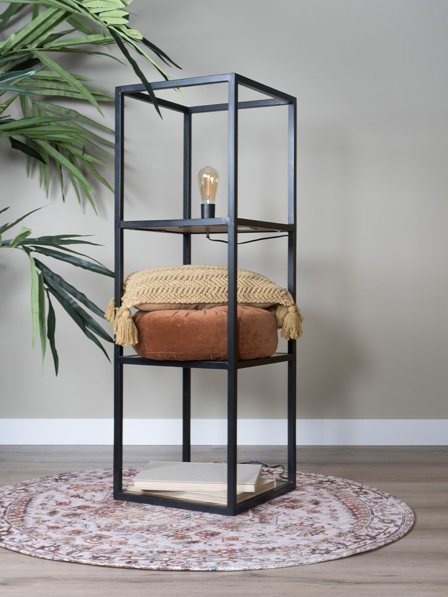 Vloerkleed Nora Bruin Rond ø160 cm