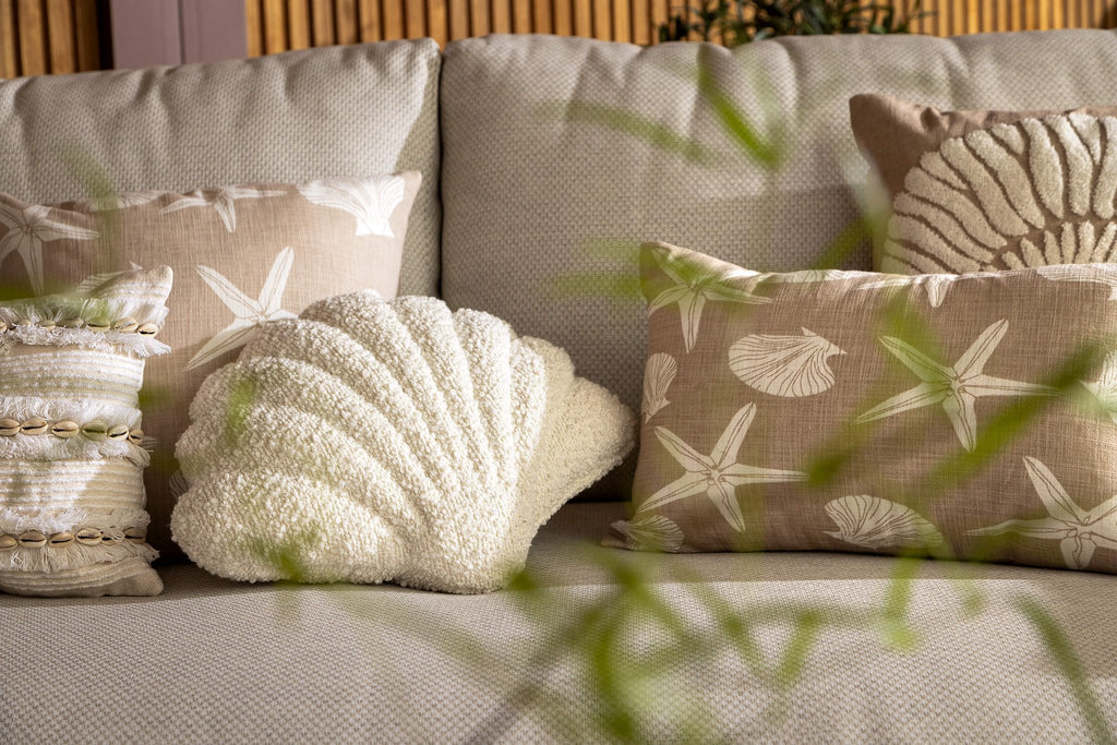 Nederlands decor orli - kussen 30x50 cm - puimsteen - beige