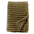 Dutch Decor Ricky - Plaid 150x200 cm - Militair Olijf - Groen
